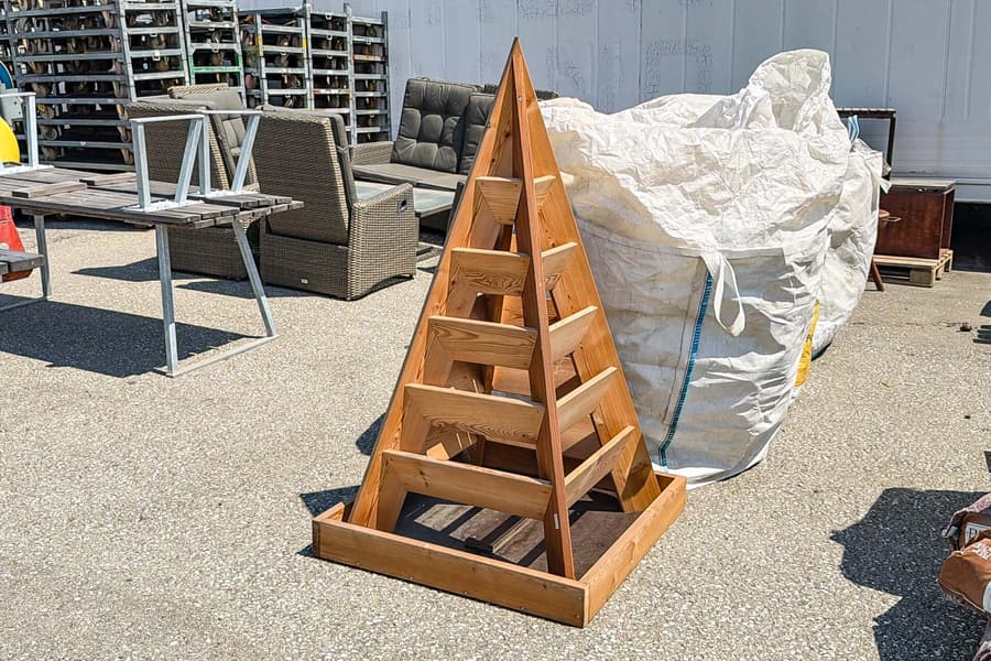 Massivholz Kräuterpyramide